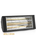 Goldsun Nova Infrarot Heizstrahler GSN20 2,0 KW Schwarz, RAL9005